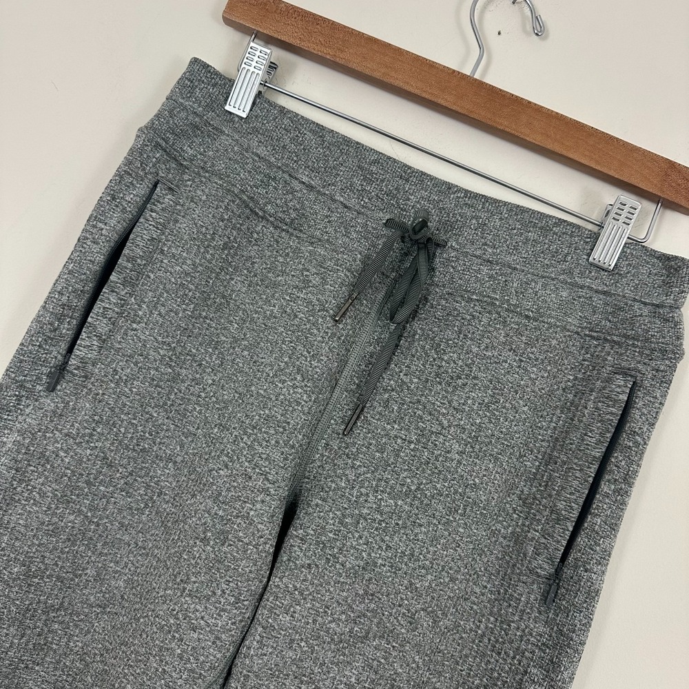 Lululemon Engineered Warmth Jogger Pants Gray Athleisure LW5CR6S Womens 8